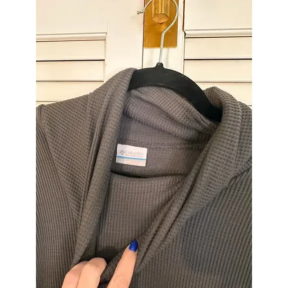 Columbia Women's Holly Hideaway Waffle Cowl Neck Pullover - NWT - Picture 5 of 5